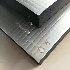 Les rouleaux de mousse de caoutchouc auto-adhésifs en aluminium sont utilisés pour l'isolation <span class=keywords><strong>phonique</strong></span> et l'isolation thermique des tuyaux du système de ventilation - Product Image 6