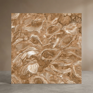 Carreaux de sol en céramique effet marbre mat moderne 30x30cm, design pierre émaillée, collection revêtement mural intérieur - Product Image 4