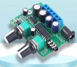 บอร์ดแอมพลิฟายเออร์ดิจิตอลคลาส D 2.1 แชนแนล 2x6W+25W ไฮไฟเบส <span class=keywords><strong>12V</strong></span> สำหรับเครื่องเสียงรถยนต์พีซี ขนาดเล็ก โมดูล - Product Image 4