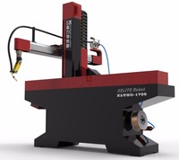 Machine de soudage MIG automatique CNC 4 axes pour l'assemblage de tuyaux, de brides et de réservoirs
