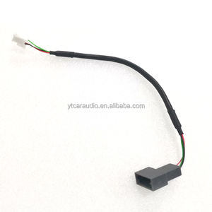 Câble USB original pour <span class=keywords><strong>Peugeot</strong></span> <span class=keywords><strong>307</strong></span> 408 Citroën C4 C5 Connecteur RCA 4 broches Longueur 15cm <span class=keywords><strong>Adaptateur</strong></span> de fil pour <span class=keywords><strong>autoradio</strong></span> - Product Image 2