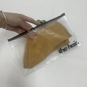 أكياس بلاستيكية شفافة بسحاب مصنوعة من البولي فينيل كلوريد مع إمكانية طباعة الشعار حسب الطلب - Product Image 3