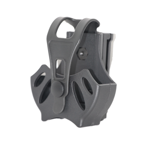 CLUSGO 360 Degree Rotation Tactical <strong>Molle</strong> Cuff Holder Pouch Nylon Handcuff <strong>Holster</strong> Belt Clip Case for Security - Product Image 6