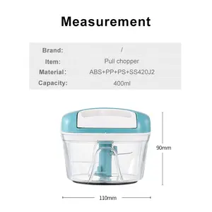 Accessoires de cuisine broyeur de légumes <span class=keywords><strong>slap</strong></span> hachoir à aliments lame trancheur gadget hachoir à aliments - Product Image 6