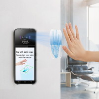 Terminal de paiement mobile Android portable avec reconnaissance de la veine palmaire, Bluetooth et processeur quadricœur pour stations-service et magasins de proximité