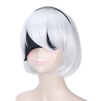 Costume de cosplay Nier Automata Yorha 2B, uniforme scolaire, costume GAHC-012