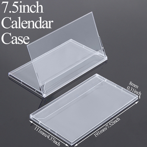 SUNSHING - Soporte de Plástico para Mesa con Pantalla de 7.5 Pulgadas, Calendario, Soporte para Folletos y Pósteres Acrílicos, Expositor de Joyas, Calendario de Escritorio - Product Image 1
