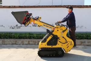 Máquina excavadora de 830mm de ancho, minicargador de deslizamiento de pista de motor EPA para movimiento de tierra - Product Image 3