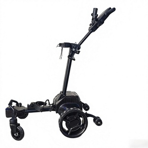 Nouveau design Chariot de golf électrique Follow Me AI Caddy avec télécommande, anti-basculement, en alliage d'aluminium, batterie Li-ion, 6 roues, autonomie 45 km, sac inclus - Product Image 3