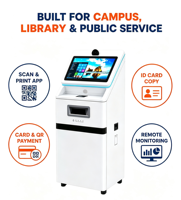 Kiosque personnalisé à écran tactile Imprimante Équipement d'impression libre-service Kiosque de scanner A4 libre-service