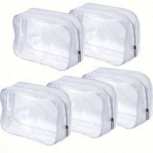 Custom Promotional <b>Gift</b> Transparent Travel Storage Waterproof PVC Zipper Fashion Makeup Pouch Bag Cosmetic Bag with Logo - Product Image 1