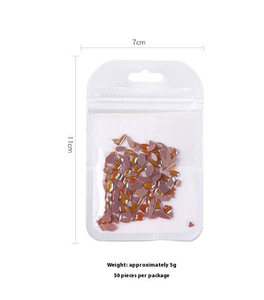 Cristales de Vidrio en Forma de Corazón para Uñas, Gemas de Cristal, Adornos para Manicura, Decoración DIY para Uñas, Accesorios de Joyería, Herramienta Decorativa - Product Image 3