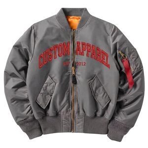 Factory Custom Logo Spring Autumn MCAFJ1 Pilot <b>Jackets</b> Windproof Waterproof Outdoor Bomber Flight <b>Jacket</b> for <b>Men</b> - Product Image 3