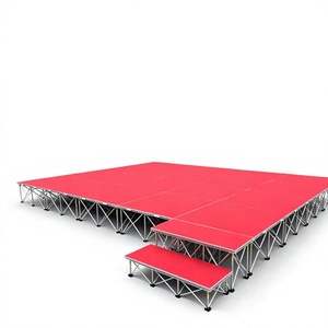 Kit de scène en aluminium à prix d'usine, modulaire, portable, robuste et mobile pour événements et mariages - Product Image 1