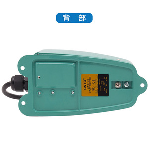 Interrupteur au pied électrique CNTD Changde CFS-3S, boîtier en aluminium, grand micro-interrupteur à réinitialisation automatique, câble de 1 mètre - Product Image 4