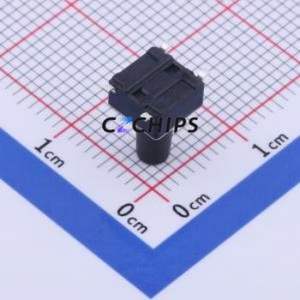 GT-TC089B-H100-L1 Tactile Switch SMD-4P,6x6mm Switch Single Pole Single Throw Round Button 2.5N Vertical Mount - Product Image 2