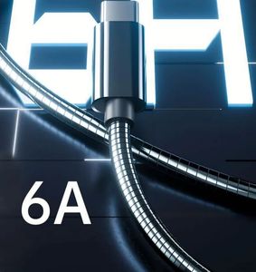 Premium Stainless Steel Metal Type C <b>Usb</b> Charging Data Cable For Phones Tablet - Product Image 4