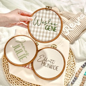 Mono de bebé bordado con letras y nombres, de moda, superventas transfronterizo TikTok <span class=keywords><strong>Shein</strong></span>, para recién nacidos, fabricado en China - Product Image 2