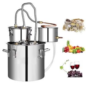 Equipo de Elaboración y Destilación de Bebidas y Vino para Uso Doméstico, Máquina de Destilación de Aceites Esenciales, Destilador de Aromaterapia DIY - Product Image 1