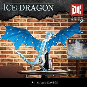DK7070-71 มายากลเวิลด์ ดราก้อน มูฟวี่ ไอซ์ โมเดล 3 มิติ ประกอบเอง DIY มินิบล็อก ตัวต่อ ของเล่น สำหรับเป็นของขวัญคริสต์มาส - Product Image 4