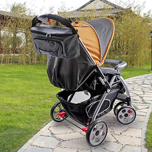 Sac de maternité portable de voyage en gros, sac à langer, sac de rangement universel imperméable pour poussette de bébé - Product Image 1