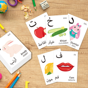 Tarjetas de Memoria Personalizadas con Imágenes para Aprender a Leer y Hablar, Tarjetas de Memoria para Jardín de Infancia, Preescolar hasta <span class=keywords><strong>3</strong></span>.º Grado, Juego de Vocabulario con Código de Colores - Product Image 2