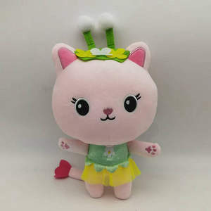Peluche <span class=keywords><strong>de</strong></span> Gato Sirena <span class=keywords><strong>de</strong></span> <span class=keywords><strong>Gabby</strong></span>'s Dollhouse, Juguete <span class=keywords><strong>de</strong></span> Peluche Suave con Relleno <span class=keywords><strong>de</strong></span> Algodón PP, Muñeca Coleccionable para Niños y Regalo - Product Image 2