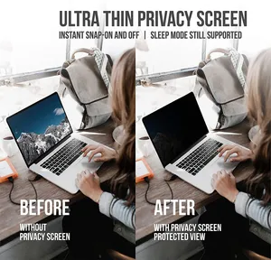 Filtro de privacidade para computador, anti-espionagem, para laptop, anti-azul, protetor de tela de privacidade