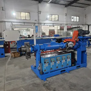 Automatic TPU TPR TPE Elastic Silicone Rubber Band Extrusion Moulding Making Machine, rubber making machinery