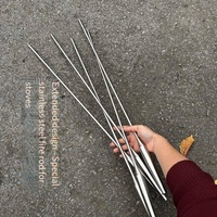 Accessoires de poêle : Crochets de chauffage pour bois de chauffage, pinces, outils pour jardin, cour, camping hivernal, accessoires pour poêles à bois