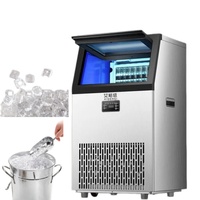 Machine à glaçons portable certifiée CE, mini-machine à glaçons en acier inoxydable, électrique, automatique, pour usage domestique et commercial, à faible coût