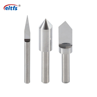 EITFS Fraise à granit CNC de haute précision à queue de 6 mm, outil de sculpture sur pierre, outil de gravure en carbure, fraises à découper le marbre OEM/ODM
