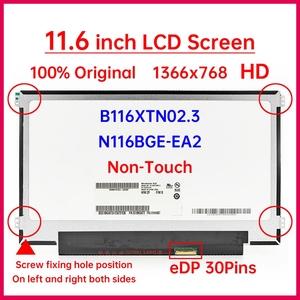 หน้าจอ LCD ขนาด <span class=keywords><strong>11.6</strong></span> นิ้ว รุ่น B116XTN02.3 N116BGE-EA2 สำหรับ Lenovo ThinkPad 11e รุ่นที่ 4 <span class=keywords><strong>Chromebook</strong></span> จอแสดงผลแบบเมทริกซ์ ความละเอียด 1366x768 แบบไม่สัมผัส - Product Image 1