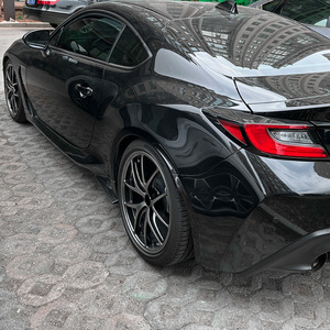 Subaru Brz Gr86 2022 Side Skirts Rear Carbon Fiber Texture Abs Adhesive <b>Car</b> <b>Decals</b> Body Kit - Product Image 1