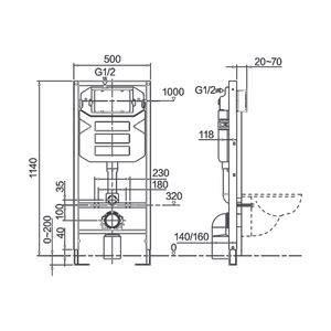 <span class=keywords><strong>Cisterna</strong></span> oculta Sunten SH005G con certificación CE con rodamiento de <span class=keywords><strong>carga</strong></span> de 400kg y paneles de descarga opcionales - Product Image 6