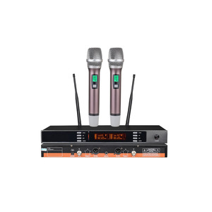 โรงงานโดยตรงเสนอไมโครโฟนไร้สายในส่วน ture u สําหรับคาราโอเกะระบบช่องคู่ไดนามิก HI-FI ไร้สาย - Product Image 1