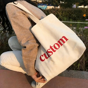 Sac fourre-tout personnalisé avec logo imprimé, écologique, recyclable, réutilisable, en <span class=keywords><strong>toile</strong></span> de coton bio, uni, <span class=keywords><strong>vierge</strong></span>, en calicot - Product Image 3