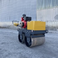 Nouveau Compacteur Vibrant de Route à Rouleaux, Double/Simple Tambour, Autoporté pour l'Asphalte