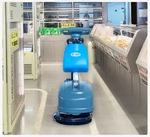 Automatic Mini Commercial Wet-Dry Vacuum Cleaner New Electric Hand-Push Floor Cleaning Machine Restaurant Use Pump Engine Core