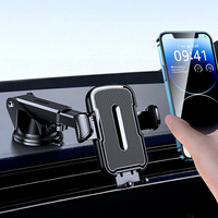 Nouvelle Tendance 2026 : Support Téléphone Voiture Flexible à Bras Télescopique Long en ABS/Silicone, Rotatif à 360° pour Tableau de Bord, Fixation Ventouse – Cadeau Promotionnel