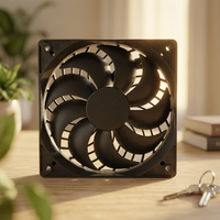 Ventilateur axial sans balais DC WELLSUNFAN OEM ODM FD12025 120x120x25mm 3000RPM à roulement à billes 2 broches silencieux pour équipement de refroidissement CPU