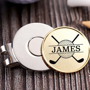 Coffret Cadeau Personnalisé de Marqueurs de Balle Magnétiques pour Chapeau de Golf avec Logo Gaufré Double Face – Souvenirs de Tournoi et Cadeaux Promotionnels - Product Image 5