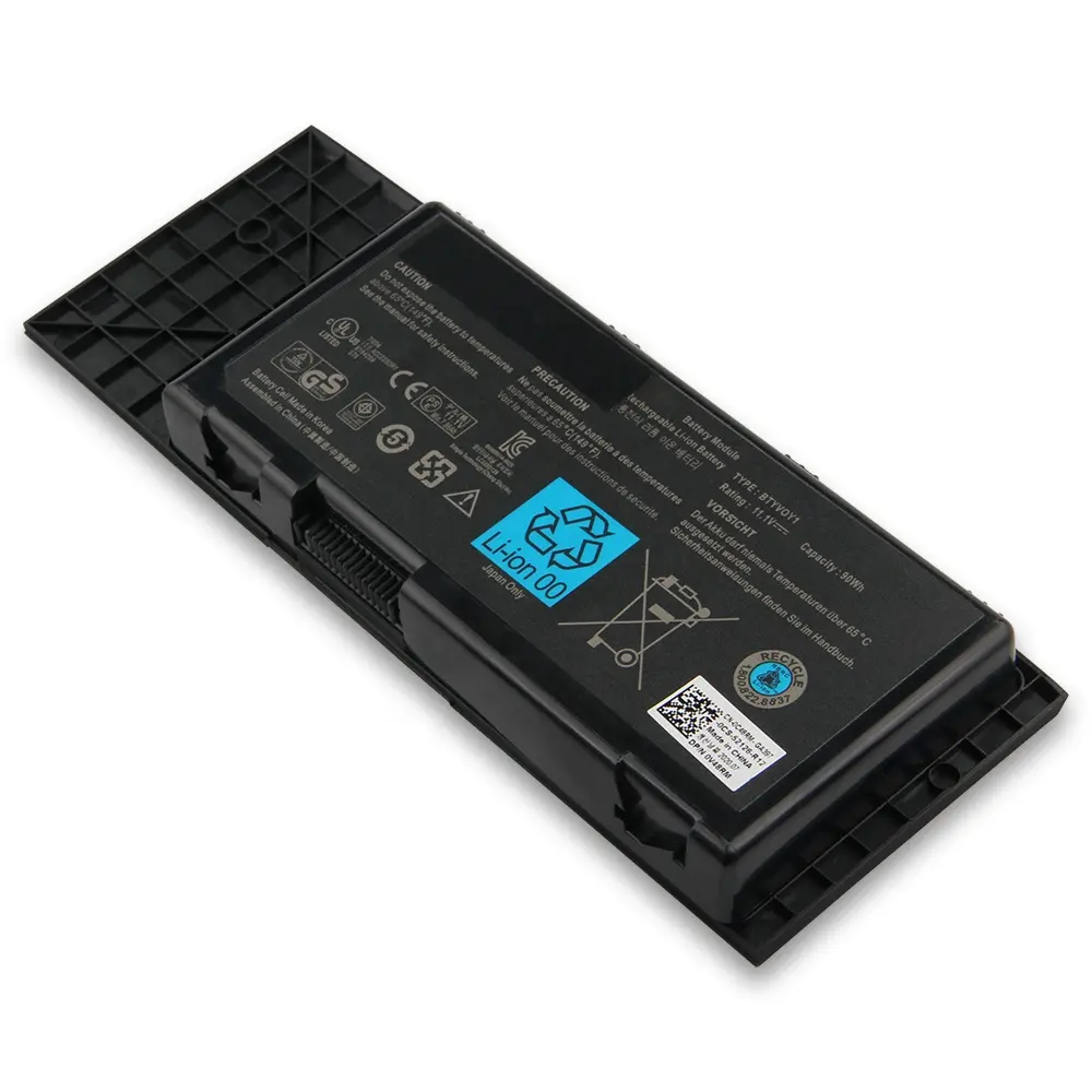 RHINO POWER BTYV0Y1 90Wh Laptop Battery BTYV0Y1 For Dell Alienware M17x M17x R3 M17x R4 7XC9N C0C5M 318-03977 11.1V 90Wh Battery