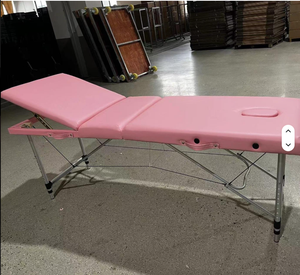 Hot Sales Portable <b>Foldable</b> Aluminum Beauty Bed Spa Massage <b>Table</b> for Spa Salons Hotels Bedrooms Massage Bed - Product Image 4