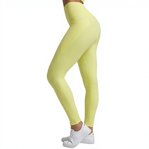 Leggings de yoga para mujer, transpirables, personalizables, de cintura alta. - Product Image 3