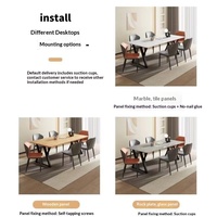 Pieds et supports de table en acier au carbone pour établis, bureaux, tables de réunion et de salle à manger - Pieds de structure de bureau