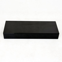 Base en cristal noir vierge pour trophée en cristal MH-J0364