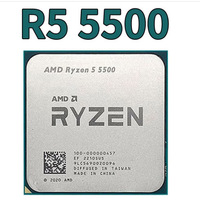 AMD Ryzen 5 5500 R5 5500 3,6 GHz Unidad de procesamiento central de 6 núcleos y 12 hilos 7NM 65W Socket de escritorio AM4 Unidad de procesamiento central