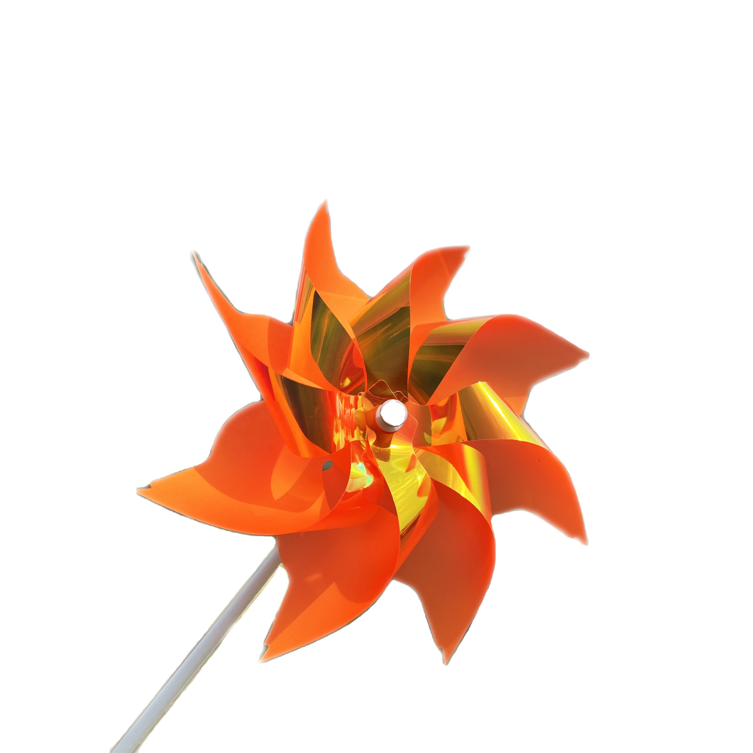 Перерабатываемая Водонепроницаемая ветряная мельница, детская игрушка, Переливающаяся мельница для украшения сада и двора