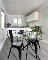 Maison Modulaire Préfabriquée de Luxe Personnalisée 20ft 40ft Tiny House Casa Contenedor avec Cuisine Salle de Bain Maison Conteneur Extensible
